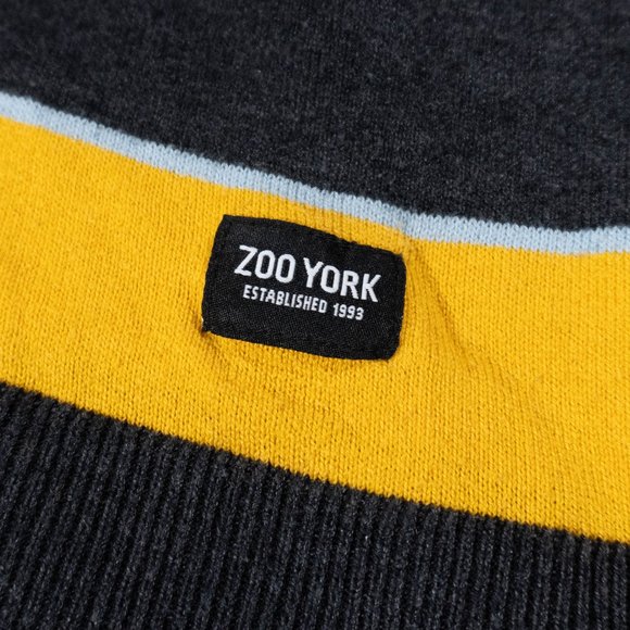 Zoo York Striped Pullover Crewneck Sweater - Picture 2 of 7